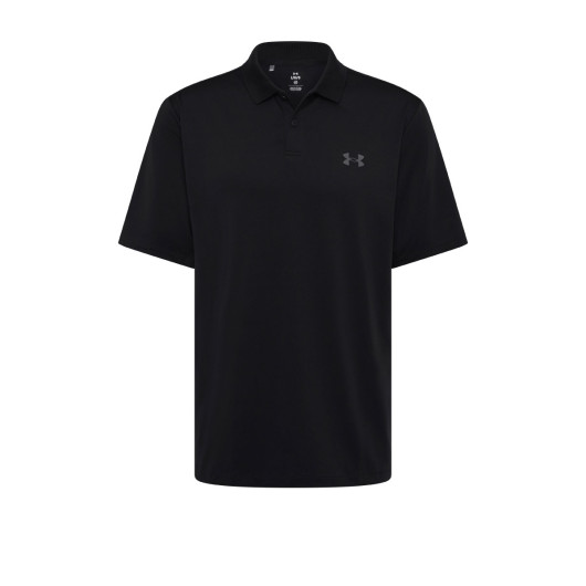 Black Under Armour Performance Mens Polos